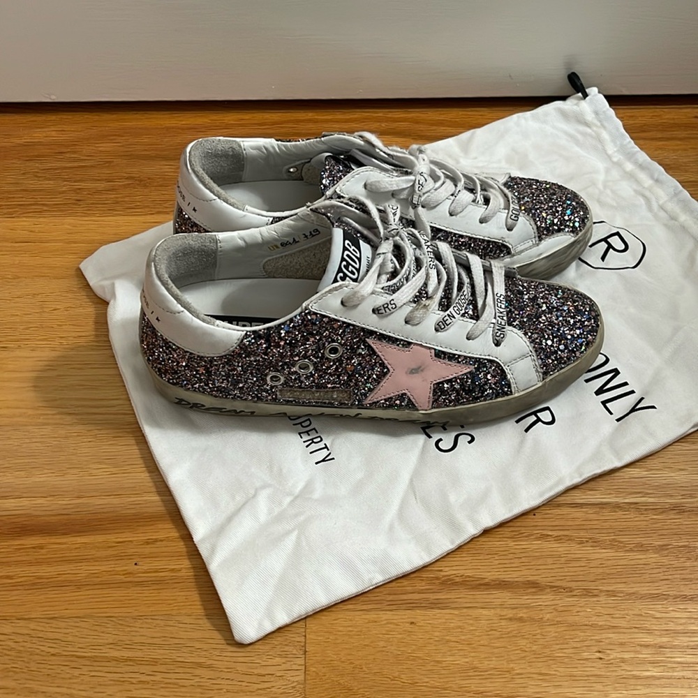 Golden Goose Glitter Super Star